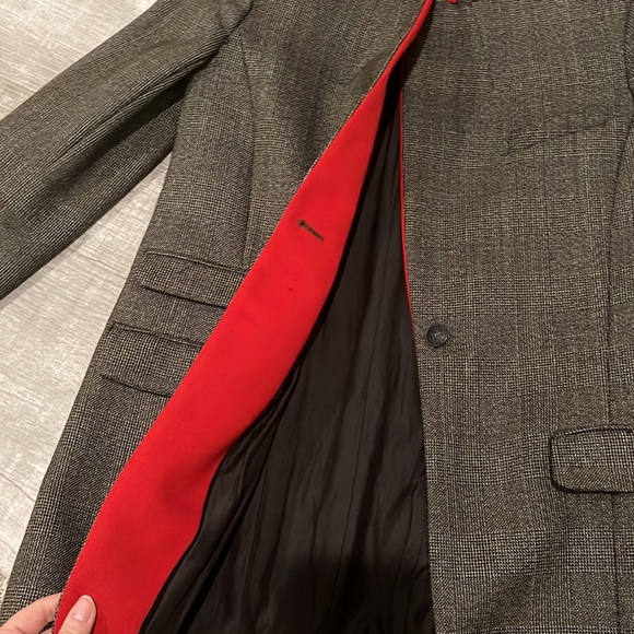Rag & Bone Paloma Jacket With Red Lapel - Picture 12 of 16